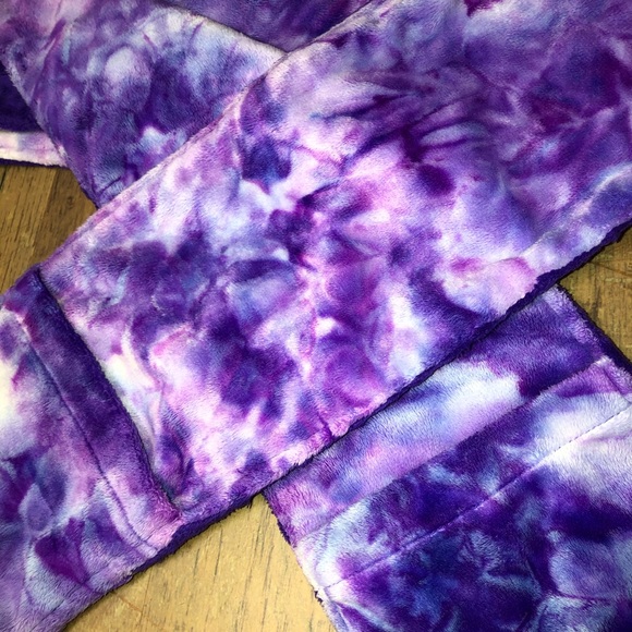 Triple Flip Minky Scarf - Picture 4 of 4